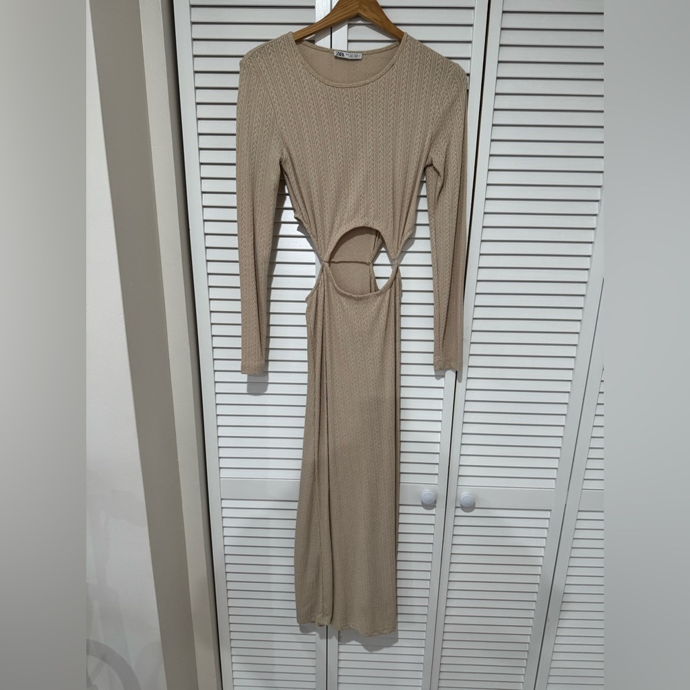 Zara Midi cutout dress